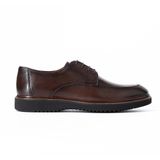 John May Erkek Oxford Ayakkabı, Klasik Casual, Brown Safari, 43 Beden
