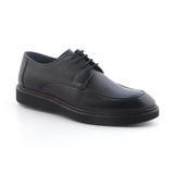 John May Erkek Oxford Ayakkabı, Klasik Casual, Siyah, 41 Beden