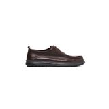 John May Erkek Oxford Ayakkabı, Klasik KA-26Y-E15303 MARS, Brown Safari, 43 Beden