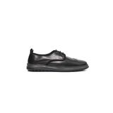 John May Erkek Oxford Ayakkabı, Klasik KA-26Y-E15307 MARS, Black Safari, 43 Beden
