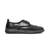 John May Erkek Oxford Ayakkabı, Klasik KA-26Y-E15307 MARS, Black Safari, 44 Beden