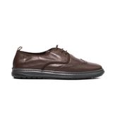 John May Erkek Oxford Ayakkabı, Klasik KA-26Y-E15307 MARS, Brown Safari, 41 Beden