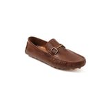 John May Erkek Oxford Ayakkabı, TZ-13804, Koyu Taba, 43 Beden