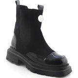 John May Kadın Bot RC-24K-001-R37506 JOHN MAY SİYAH RUGAN- SİYAH NUBUK 295-317