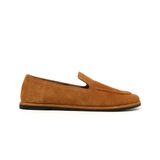 John May Kadın Loafer Ayakkabı, Taba Süet, 36 Beden