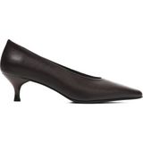 John May Kadın Topuklu/ Stiletto MAR-25K-242-ANNY Koyu Kahve