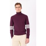 John Richmond Balıkçı Yaka Regular Fit Bordo Erkek Kazak UMA24102LU - XL
