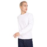 John Richmond Bisiklet Yaka Beyaz Erkek Sweatshirt, Beyaz, M