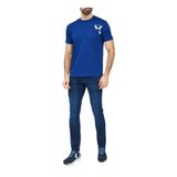 John Richmond Bisiklet Yaka Erkek T-Shirt Ump24048Ts, Lacivert, L