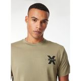 John Richmond Bisiklet Yaka Haki Erkek T-Shirt UMP24057TS