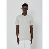 John Richmond Bisiklet Yaka Kırık Beyaz Erkek T-Shirt UMP24014TS