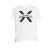 John Richmond Bisiklet Yaka T-Shirt, M, 5003087106, Beyaz, Erkek