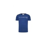 John Richmond Bisiklet Yaka T-Shirt, M, 5003087155, Mavi, Erkek