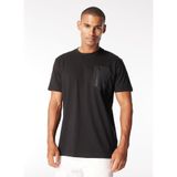 John Richmond Bisiklet Yaka T-Shirt, S, 5003166322, Siyah, Erkek