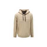 John Richmond Erkek Kapüşonlu Sweatshirt, Bej, L Beden