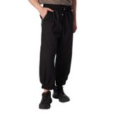 John Richmond Erkek Pantolon, Siyah, L, John Richmond Lastikli Bel Normal Paça Normal Pantolon, UMP24069PA