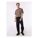 John Richmond Erkek Pantolon, Siyah, M, John Richmond Lastikli Bel Normal Paça Normal Pantolon, UMP24069PA