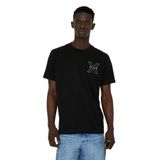 John Richmond Erkek T-Shirt 5003161633, Siyah, M