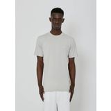 John Richmond Erkek T-Shirt Beden, Kırık Beyaz, M, UMP24014TS