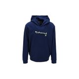 John Richmond Fermuarlı Yaka Mavi Erkek Sweatshirt, Mavi, L
