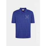 John Richmond Lacivert Erkek Polo T-Shirt UMP24207PO