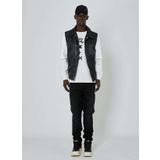 John Richmond Normal Bel Normal Paça Slim Fit Siyah Erkek Denim Pantolon UMP24041JE