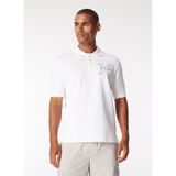 John Richmond Polo T-Shirt, L, 5003166307, Beyaz, Erkek