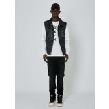 John Richmond Slim Fit Erkek Denim Pantolon, Siyah, 32, Normal Bel Normal Paça Slim Fit Denim Pantolon, UMP24041JE