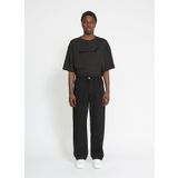 John Richmond UMA23067JE Siyah Normal Bel Normal Paça Straight Denim Erkek Pantolon
