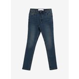 John Richmond UMA23129JE Lacivert Normal Bel Normal Paça Slim Fit Denim Erkek Pantolon