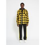 John Richmond UMA23133CA Siyah Slim Fit Gömlek Yaka Erkek Gömlek