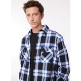 John Richmond UMA23134CA Siyah Slim Fit Gömlek Yaka Erkek Gömlek