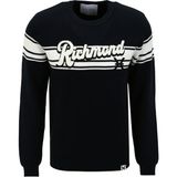 John Richmond Yarım Balıkçı Yaka Slim Fit Saks Erkek Kazak UMA23056MA - XL