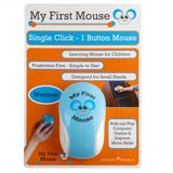 Johnny World My First Mouse'um - Kablosuz Tek Tıkla Tek Tuşlu Fare Küçük Eller ve Erken Öğrenenler için Tasarlandı. Eğitici Bilgisayar Oyunları için Mükemmel. Çocuklar İçin Bir Fare!