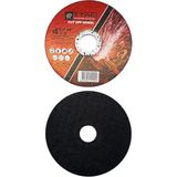 Johnser - 10 Adet Ince Metal Kesici Spiral Taşı 115MM Demir Sac Profil Kesme Taşı Dayanıklı Kesim Diski