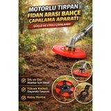 Johnser Alpina Motorlu Tırpan Uyumlu Bahçe Çapalama Diski – Fidan Arası Temizlik ve Toprak Havalandırma Aparatı