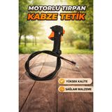 Johnser Oleo-Mac Motorlu Tırpan Uyumlu Kabze Tetik Anahtarı Universal – Gaz Tetik Kolu, Ergonomik Kabze Kumandası, Dayanıklı Plastik Gövde, Çoğu Tırpan Modeli ile Uyumlu
