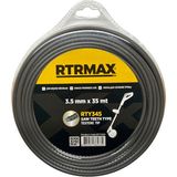 Johnser Rtrmax 3.5 mm 35 Metre Tırtıklı Tırpan Misinası Dayanıklı Profesyonel Ot Çim Kesme Misinası Yüksek Performans Evrensel Uyum