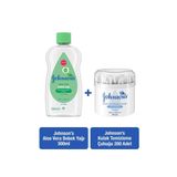 Johnson' Baby Aloe Vera Bebek Yağı+Kulak Temizleme Çubuğu 200 lü