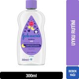 Johnson's 300 ml NaturalCalm Aromalı Bebek Yağı Sakinleştirici Etki ile Uyku Rutini Destekler