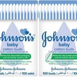 Johnson's Baby 2x100 Adet Kulak Temizleme Çubuğu