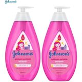 Johnson's Baby 750 ml Bebek Şampuanı 2'li Set Işıldayan Parlaklık ve Hassas Ciltlere Uygun