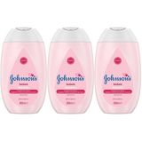 Johnson's Baby Bebek Losyon 300 ml, 3'lü Set, Pembe