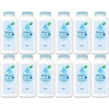 Johnson's Baby Bebek Pudrası 200 g, Klasik,%99 Doğal İçerik, 12'li Set