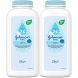 Johnson's Baby Bebek Pudrası 200 g, Klasik,%99 Doğal İçerik, 2'li Set