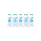 Johnson's Baby Bebek Pudrası 200 g, Klasik,%99 Doğal İçerik, 5'li Set