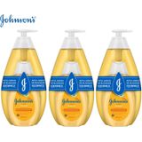 Johnson's Baby Bebek Şampuanı Klasik, 750ml + 200ml Hediye, 3'lü Set