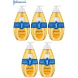 Johnson's Baby Bebek Şampuanı Klasik, 750ml + 200ml Hediye, 5'li Set