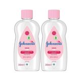 Johnson's Baby Bebek Yağı, 200 ml, Nemlendirici, 2'li Avantaj Paketi