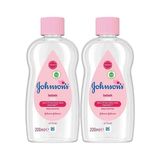 Johnson's Baby Bebek Yağı Hassas Ciltler İçin 400 ml Suya Dayanıklı İki Adet